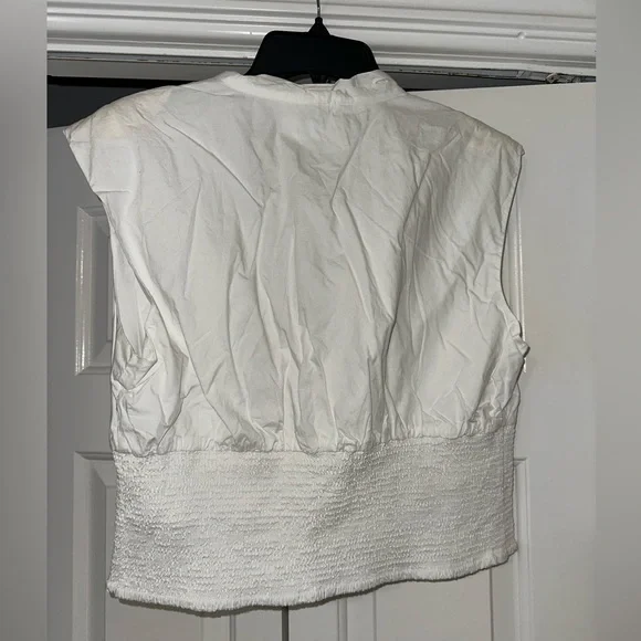 Anthropologie Maeve White Top - Picture 2 of 3